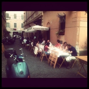 Trastevere typical Osteria 