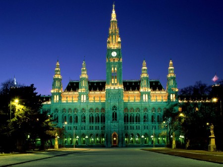 Vienna's Government building
